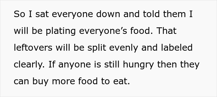 Mom Is Sick And Tired Of Cooking Extra Food For Glutton Son And DIL, Decides To Label The Leftovers - 10