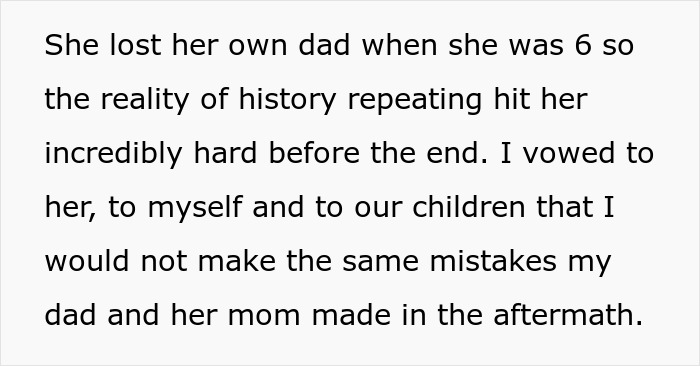 Dad Gets Upset With Son Who Lost His Wife For Judging His Decisions When He Himself Was Widowed  - 3