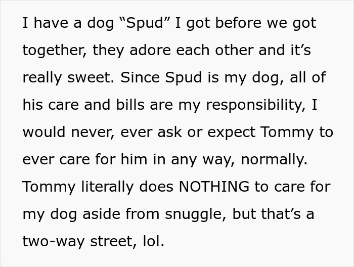 Guy Makes A Dumb Excuse Not To Walk GF’s Dog, Is About To Face The Consequences Guy Makes A Dumb Excuse Not To Walk GF’s Dog, Is About To Face The Consequences