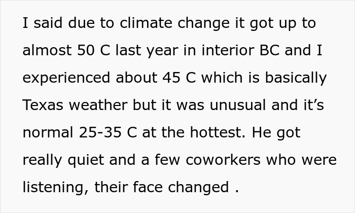 A Canadian Gets Sent To HR At An American Job For Believing Climate Change Is Real - 6