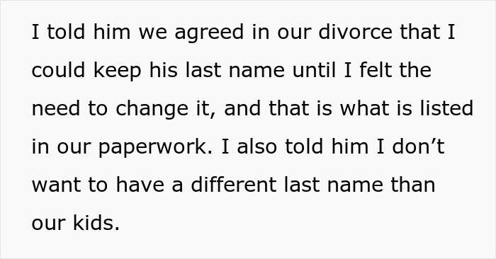 Woman Refuses To Share Last Name With Fiancé’s ‘Intimidating’ Ex, Demands She Change It - 10