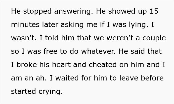 Woman Sleeps With Another Man After Guy She Dated For A Year Pretends Their Relationship Isn’t Real - 14