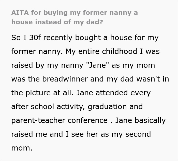 "I Laughed In His Face": Estranged Dad Shows Up After Hearing Daughter Bought A House For Her Nanny