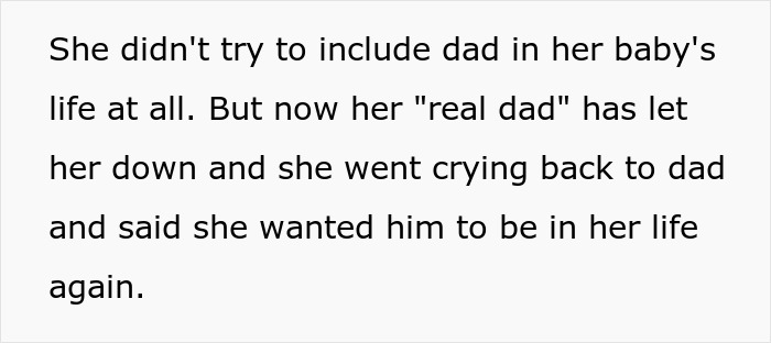 “[Am I The Jerk] For Refusing To Support My Sister After Dad Told Her He Regrets Being Her Dad?” - 15