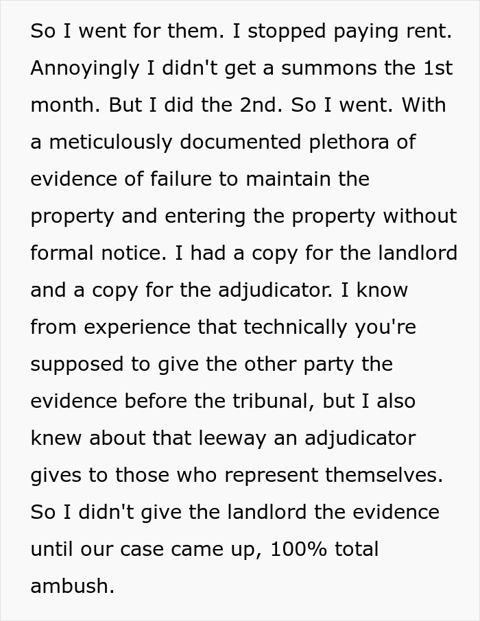 "Face Was So Red At The End": Landlord Regrets Messing With The Wrong Tenant "Face Was So Red At The End": Landlord Regrets Messing With The Wrong Tenant