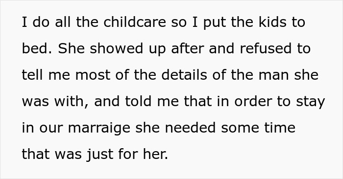 Man Suspected Wife Was Cheating, Gets Proved Right, And Has To Live With The Idea Of An Open Marriage