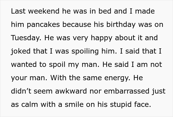 Woman Sleeps With Another Man After Guy She Dated For A Year Pretends Their Relationship Isn’t Real - 3