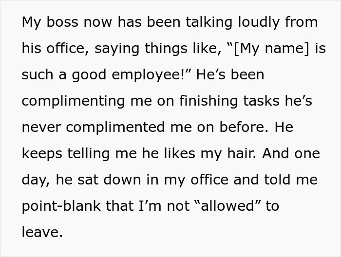 Toxic Boss Is Freaking Out After Employee He Harassed Stops Reacting To His Comments - 14