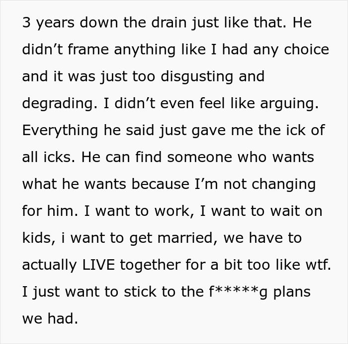 &ldquo;Good Luck Finding Your Traditional Wife&rdquo;: Woman Refuses To Change For Her Boyfriend