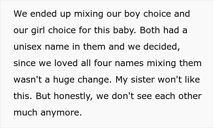 Woman Hides Her Unborn Baby’s Name From Copycat Sister Who Stole Her Last Two Baby Name Ideas Woman Hides Her Unborn Baby’s Name From Copycat Sister Who Stole Her Last Two Baby Name Ideas