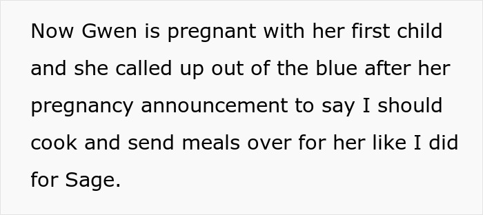 Chef Who Cooked And Cared For Wife While She Was Pregnant Is Shocked When SIL Demands Same Treatment