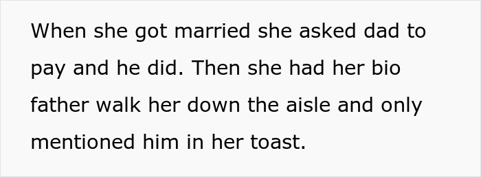 “[Am I The Jerk] For Refusing To Support My Sister After Dad Told Her He Regrets Being Her Dad?” - 10