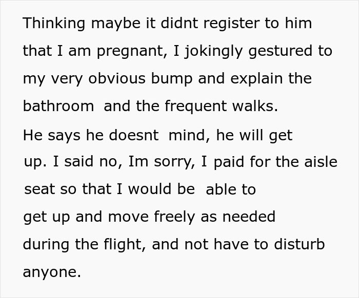Heavily Pregnant Woman Stays In Her Seat She Paid For, Other Passengers Purposely Inconvenience Her