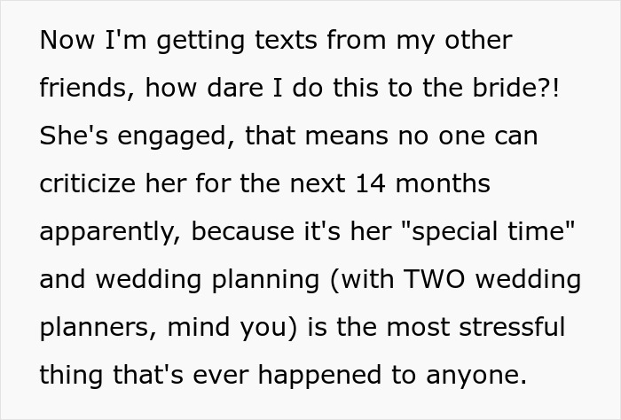 “I Was So Done”: Woman Exhausted By Bridezilla’s Constant Complaints - 10