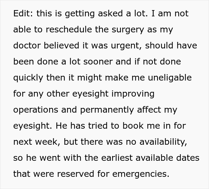 Bride Furious After Her Time Off Was Canceled Due To Coworker’s Surgery - 10