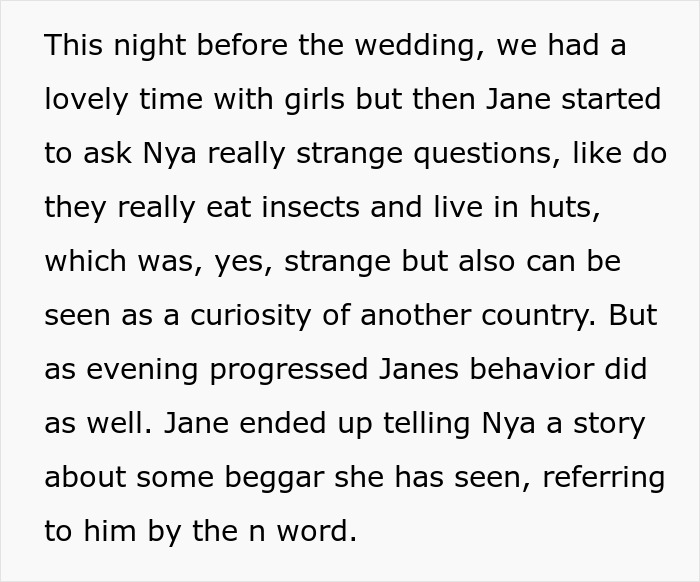 Internet Applauds Bride For Kicking Bridesmaid Off Her Destination Wedding The Day Before The Event - 5