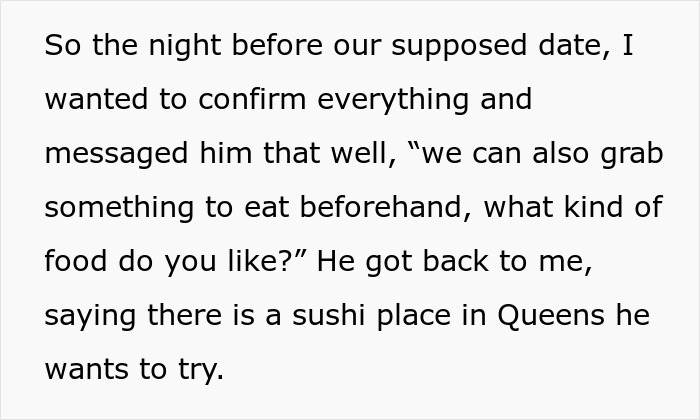 “I Blocked Him”: Guy Takes Himself For An Expensive Meal After Entitled Date Ruins His Plans - 4