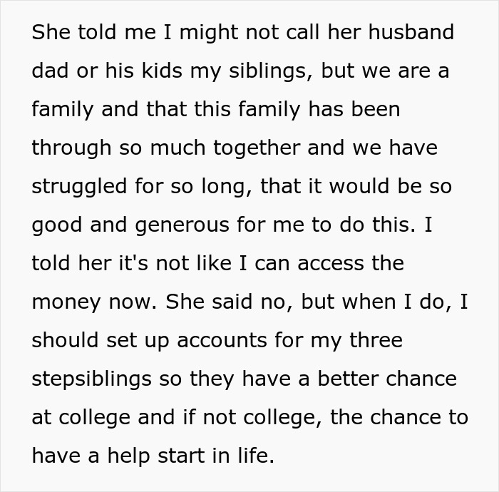 Teen Unexpectedly Inherits A ‘Crazy’ Inheritance From Dad, Drama Ensues When Mom Finds Out - 12