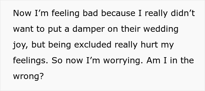 Woman Loses It Realizing Friend Had Invited Everyone But Her To Wedding, Leaves Group Chat - 15