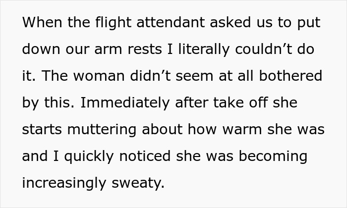 Person Gets Trapped By A Plus-Size Woman On A Flight, Makes Her Cry After Asking To Switch Seats - 5