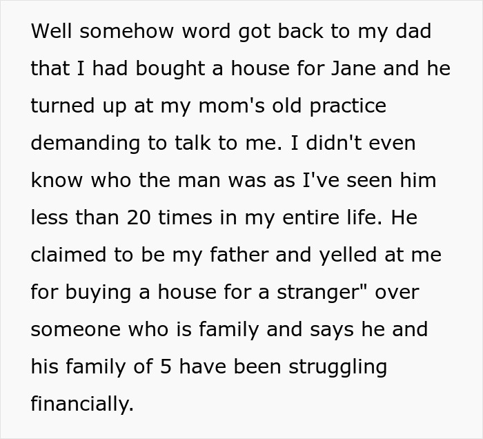 "I Laughed In His Face": Estranged Dad Shows Up After Hearing Daughter Bought A House For Her Nanny