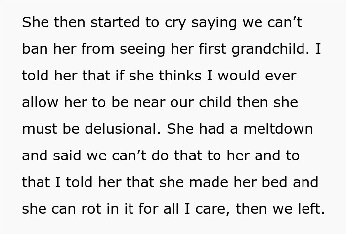 &ldquo;She Made Her Bed And She Can Rot In It&rdquo;: Man Bans MIL From Seeing His Baby, She Has A Meltdown 