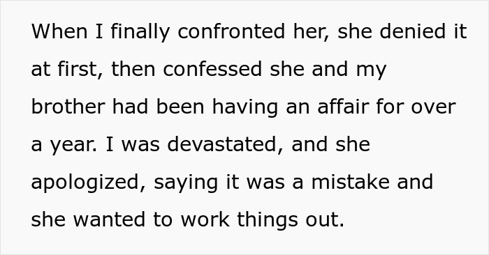 Man Drops Bomb That His Wife Is Cheating On Him With His Brother At Family Dinner, Causes Chaos Man Drops Bomb That His Wife Is Cheating On Him With His Brother At Family Dinner, Causes Chaos