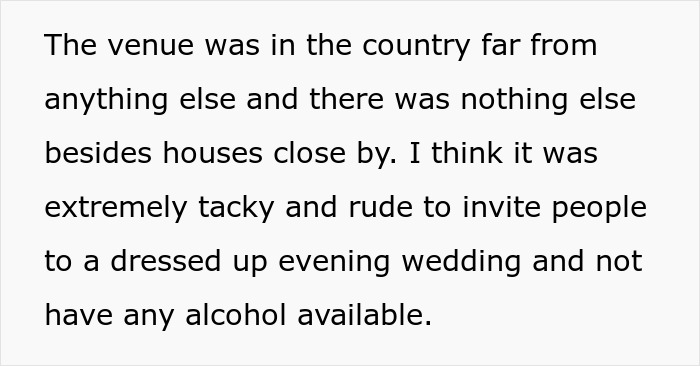 "He Was Tacky And Rude": Sister Freaks At Brother's Alcohol-Free Wedding "He Was Tacky And Rude": Sister Freaks At Brother's Alcohol-Free Wedding