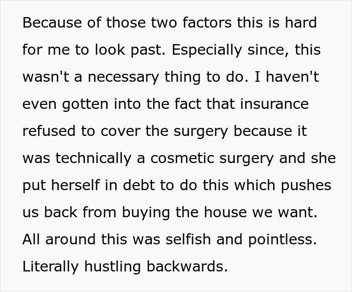 “She Brought It Upon Herself”: Man Considers Divorce After Wife’s Plastic Surgery - 23