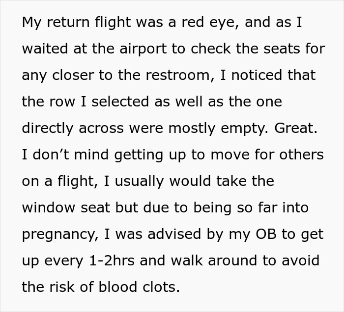 Heavily Pregnant Woman Stays In Her Seat She Paid For, Other Passengers Purposely Inconvenience Her
