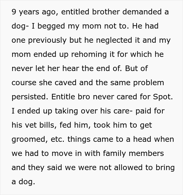 Woman Is Horrified Brother Wants To Take Dog On His Fishing Trip, Runs Away To Fiancé With It Woman Is Horrified Brother Wants To Take Dog On His Fishing Trip, Runs Away To Fiancé With It