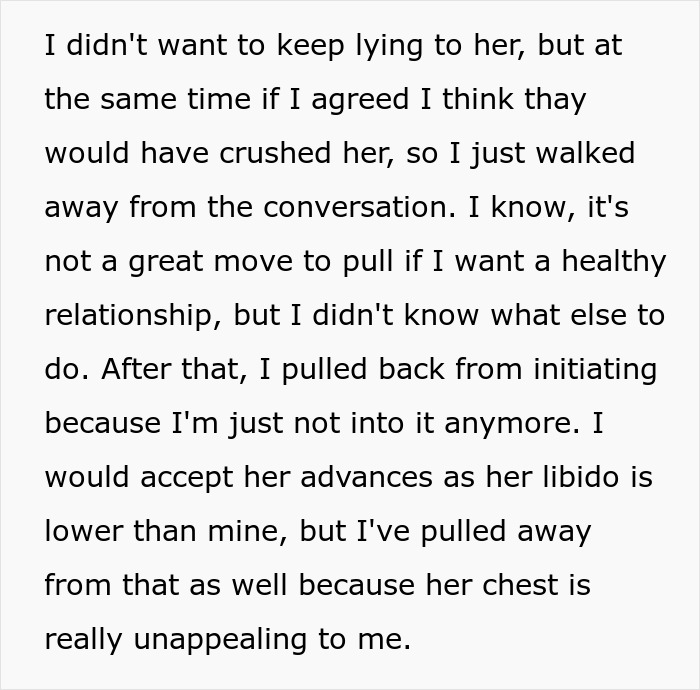 “She Brought It Upon Herself”: Man Considers Divorce After Wife’s Plastic Surgery - 12