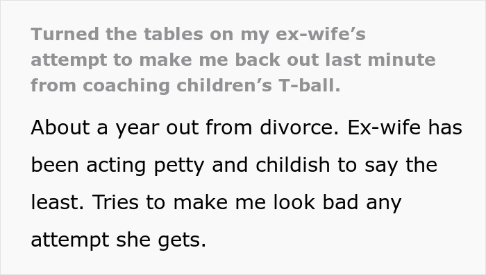 Man Learns Ex-Wife Is Trying To Set Him Up For Embarrassment, Watches Her Regret It Man Learns Ex-Wife Is Trying To Set Him Up For Embarrassment, Watches Her Regret It