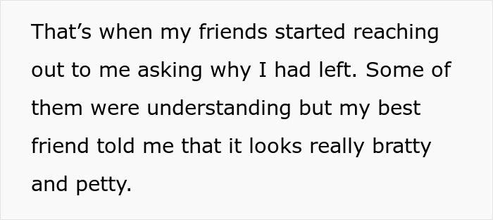 Woman Loses It Realizing Friend Had Invited Everyone But Her To Wedding, Leaves Group Chat - 14