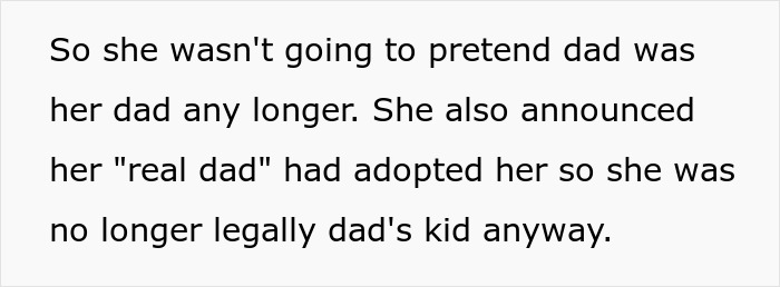“[Am I The Jerk] For Refusing To Support My Sister After Dad Told Her He Regrets Being Her Dad?” - 14