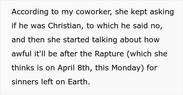 Woman Who Thought The Rapture Was About To Happen Dishes Out Huge Tips, Returns For A Refund - 7