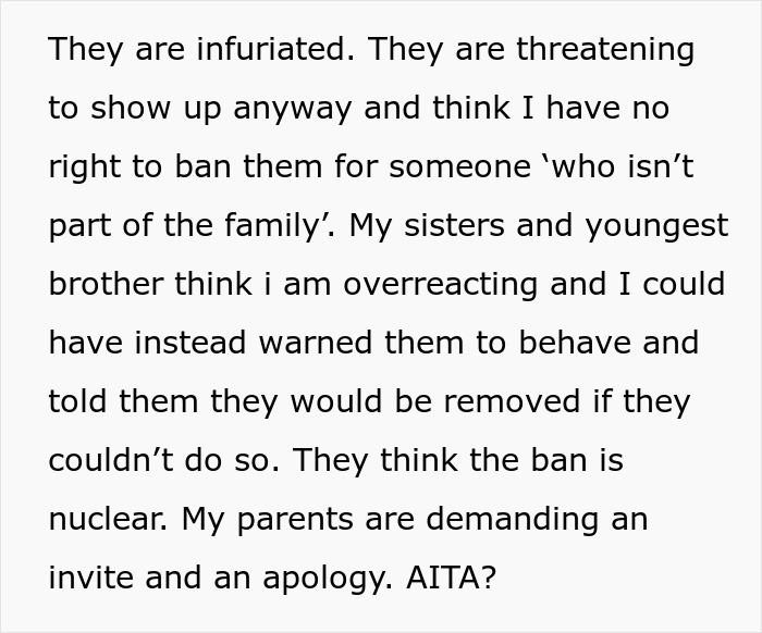 Parents Won’t Acknowledge Son’s Marriage, Daughter Bans Them From Her Kid’s Birthday - 10