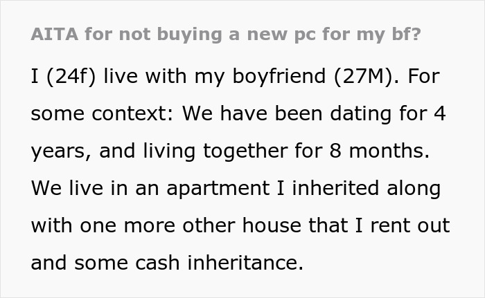 Guy Takes Drastic Measures After Attempts To Coerce GF Into Handing Over Her New PC Fail - 2