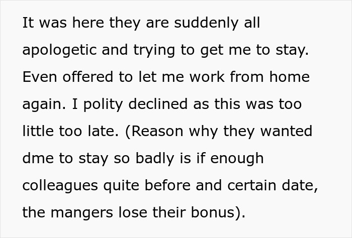 New Manager Enforces Ridiculous Dress Code, Is Shocked When Employee Decides To Quit - 14