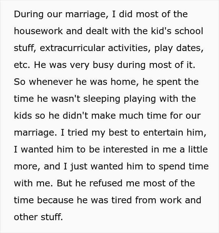 Guy Who Ignored Wife During Marriage Suddenly Wants His Old Life Back After Their Divorce