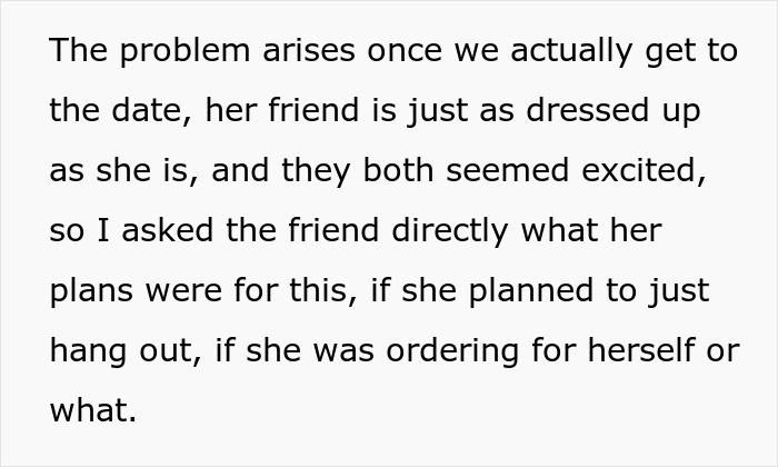 Man Roasts Date After She Brings Her Friend Along Expecting Him To Pay - 4