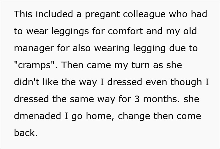 New Manager Enforces Ridiculous Dress Code, Is Shocked When Employee Decides To Quit - 7