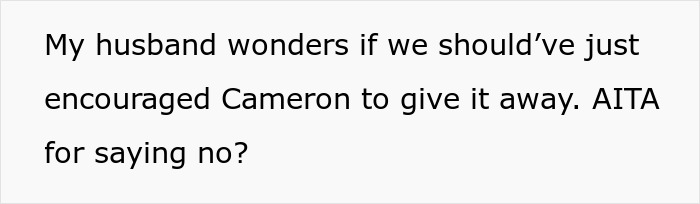 Boy Wins Big In School Raffle, Refuses To Give Up Prize To Calm Sore Loser - 12
