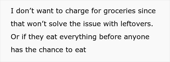 Mom Is Sick And Tired Of Cooking Extra Food For Glutton Son And DIL, Decides To Label The Leftovers - 8