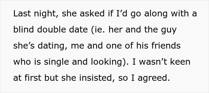 Woman Suggests To Split The Bill On Double Date, Gets Blamed For Causing A Breakup