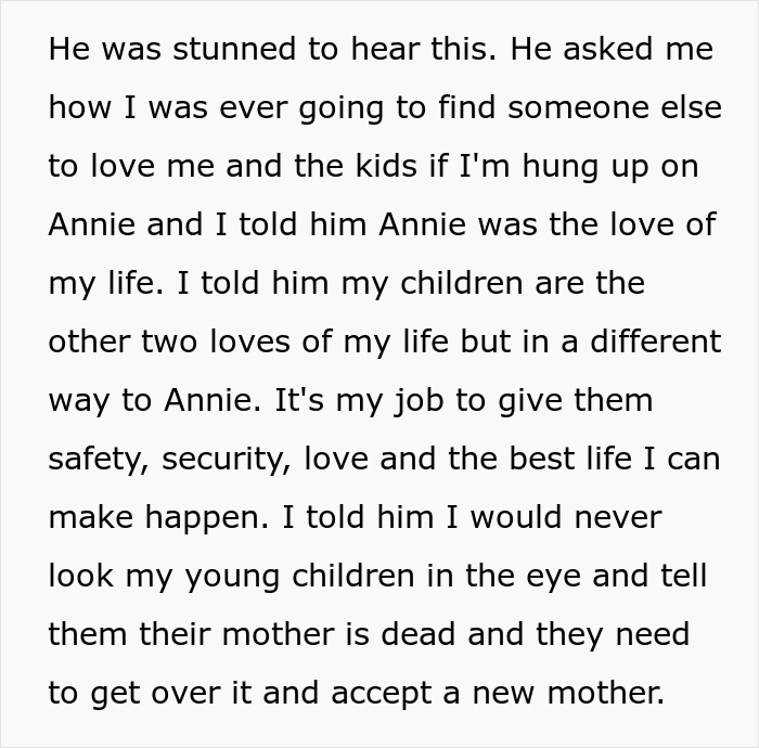 Dad Gets Upset With Son Who Lost His Wife For Judging His Decisions When He Himself Was Widowed  - 10