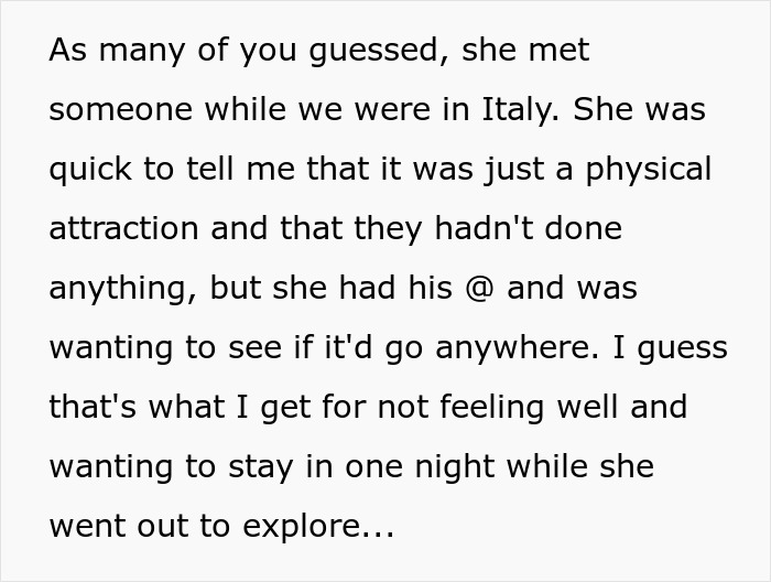 &ldquo;Rude Awakening&rdquo;: Woman &ldquo;Finds Herself&rdquo; Single After BF Learns Why She Wanted A Solo Vacation