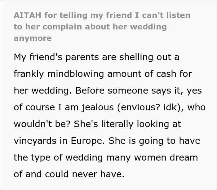 “I Was So Done”: Woman Exhausted By Bridezilla’s Constant Complaints - 2