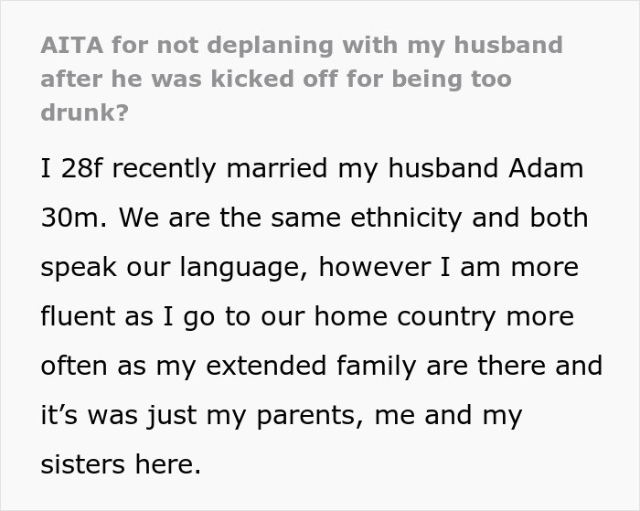 Drunk Guy Is Left At The Airport Alone When Wife Refuses To Miss Expensive Flight To See Her Family - 2