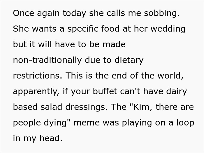 “I Was So Done”: Woman Exhausted By Bridezilla’s Constant Complaints - 7